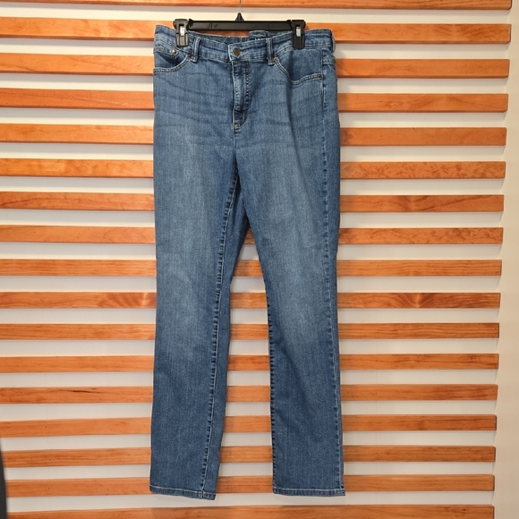 Ralph Lauren Denim - LRL Lauren Ralph Lauren Jeans Co Straight Leg Denim‎ Women’s Size 14 Blue